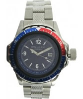 Buy Ballistic Mens Vortex Silver Blue Watch online