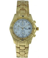 Buy Charles Conrad Mens Chronograph White Gold Watch online