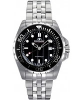 Buy Rotary Mens Aquaspeed Steel Black Watch online