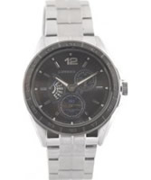 Buy J Springs Mens Retrograde Steel Black Watch online