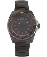 Buy J Springs Mens Black Red Steel Watch online