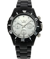 Buy LTD Watch Unisex With Black Bezel And Silver Dial Plastic Watch online