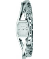 Buy DKNY Ladies Silver Steel Watch online