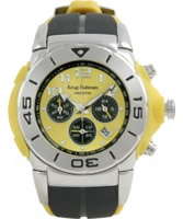 Buy Krug Baumen Kingston Mens Yellow Sports Chronograph Watch online