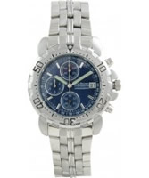 Buy Krug Baumen Sportsmaster Blue Mens Chronograph online