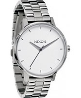 Buy Nixon The Kensington White Steel Watch online