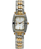 Buy Krug Baumen Ladies Tuxedo Silver Gold Watch online