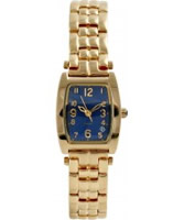 Buy Krug Baumen Ladies Tuxedo Blue Gold Watch online