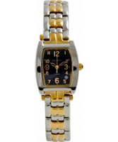 Buy Krug Baumen Ladies Tuxedo Black Gold Silver Watch online