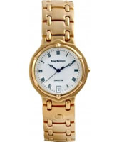 Buy Krug Baumen Mens Charleston White Gold Watch online