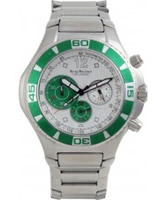 Buy Krug Baumen Mens Challenger Silver Chronograph online