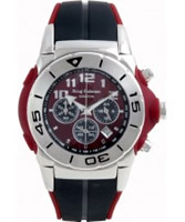 Buy Krug Baumen Kingston Maroon Mens Chronograph online