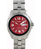 Buy Ballistic Mens Typhoon Red Steel Sports Watch online