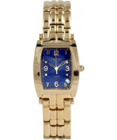 Buy Krug Baumen Tuxedo Gold 4 Diamond Blue Dial Gold Strap online