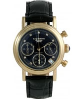 Buy Krug Baumen Enterprise Diamond Black-Gold Dial online