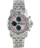 Buy Krug Baumen Mens Sportsmaster Diamond Pink Dial online