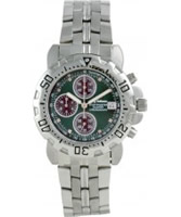 Buy Krug Baumen Mens Sportsmaster Diamond Green Dial online