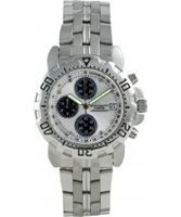 Buy Krug Baumen Mens Sportsmaster Diamond Silver Dial online