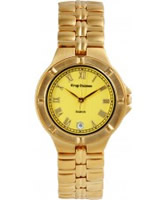 Buy Krug Baumen Gents Baron Yellow Dial online