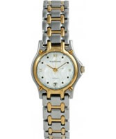 Buy Krug Baumen Ladies Marquis Two Tone White Dial online