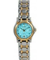 Buy Krug Baumen Ladies Marquis Two Tone Blue Dial online