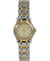 Buy Krug Baumen Ladies Marquis Two Tone Gold Dial online