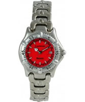 Buy Krug Baumen Ladies Oceanmaster Red Dial online