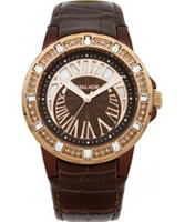 Buy Police Ladies Crescent Brown Watch online