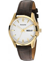 Buy Accurist Mens Brown Watch online