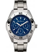 Buy Ben Sherman Mens Navy Silver Blue Watch online