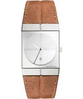 Buy Jacob Jensen Mens Icon Brown Watch online