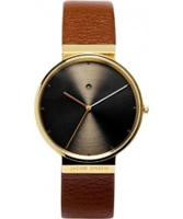 Buy Jacob Jensen Mens Dimension Brown Watch online