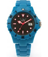 Buy LTD Watch Unisex Black Dial Blue Strap Watch online