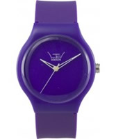Buy LTD Watch Unisex Limited Edition Purple Dial And Pu Strap Watch online
