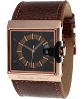 Buy Black Dice SOLO Brown Rose Gold Watch online