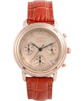 Buy Krug Baumen Principle Diamond Ladies Rose Gold Chronograph Watch online