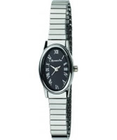 Buy Accessorize Ladies Black Expander Watch online