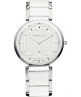 Buy Rodania Swiss Mens White VV1 Ceramic Watch online