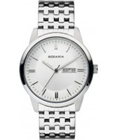 Buy Rodania Mens White and Silver Turner Watch online