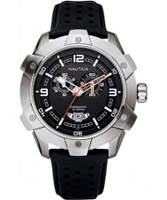 Buy Nautica Mens Chrono Black Watch online