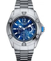 Buy Nautica Mens Blue Silver Watch online