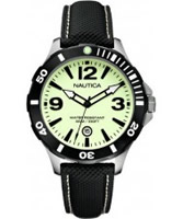 Buy Nautica Mens BFD 101 Luminous Black Watch online