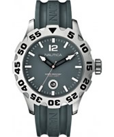 Buy Nautica Mens BFD 100 Grey Resin Watch online