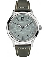 Buy Nautica Mens NCT 150 Grey Multifunction Watch online