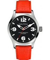 Buy Nautica Mens BFD 102 Orange Watch online