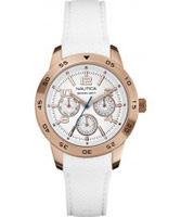 Buy Nautica Ladies Rose Gold NCT 405 Multifunction Watch online