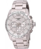 Buy Dilligaf Mens Chronograph Silver Watch online