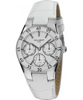 Buy Dilligaf Ladies Steel White Dial And Strap Watch online