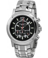 Buy Dilligaf Mens Steel Black Dial Ss Bracelet Watch online