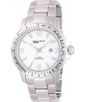 Buy Dilligaf Mens Steel White Watch online